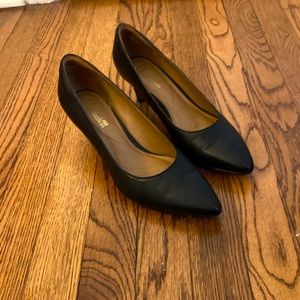 Clarks Classic Black Heels